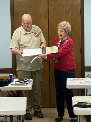 Ceremony for OH VVA Chapter 670 by the Worthington Chapter NSDAR.