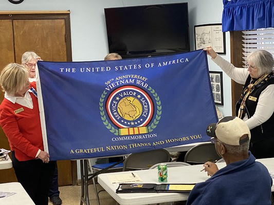 Ceremony for OH VVA Chapter 670 by the Worthington Chapter NSDAR.