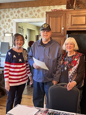 Ceremony for OH VVA Chapter 717 by the Catherine Richards Chapter NSDAR