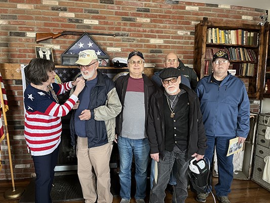 Ceremony for OH VVA Chapter 717 by the Catherine Richards Chapter NSDAR