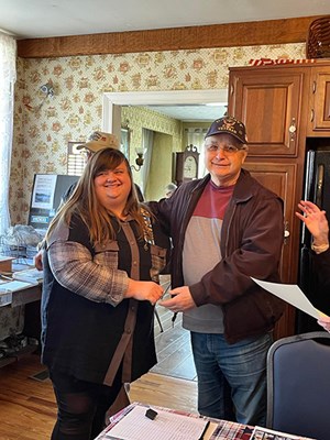 Ceremony for OH VVA Chapter 717 by the Catherine Richards Chapter NSDAR