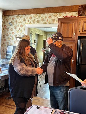 Ceremony for OH VVA Chapter 717 by the Catherine Richards Chapter NSDAR