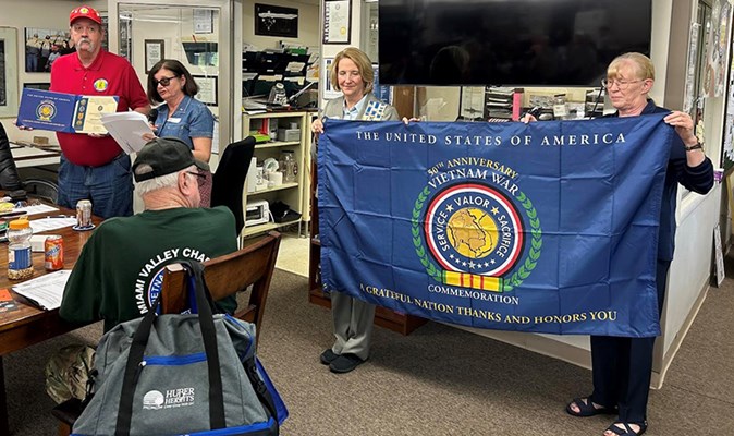 Ceremony for OH VVA Chapter 97 by the Daniel Cooper Chapter NSDAR