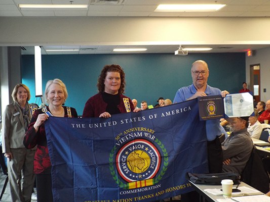 Ceremony for OH VVA State Council by the Ohio Society NSDAR