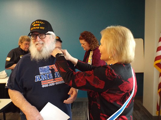 Ceremony for OH VVA State Council by the Ohio Society NSDAR