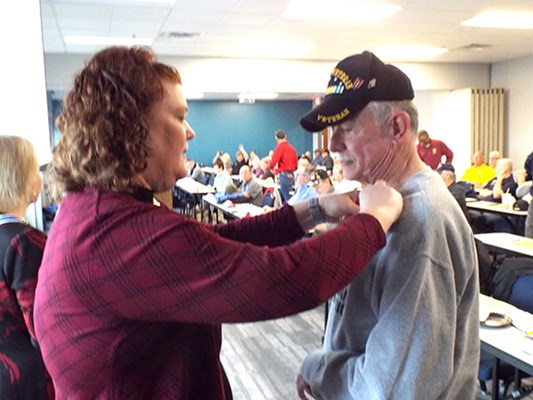 Ceremony for OH VVA State Council by the Ohio Society NSDAR