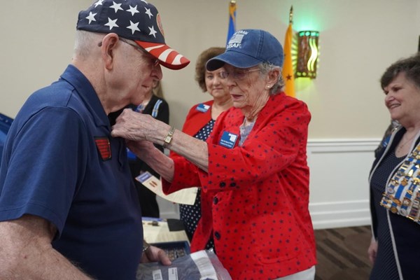 Ceremony for Vietnam veterans of all OK VVA Chapters by the OK State Society NSDAR.