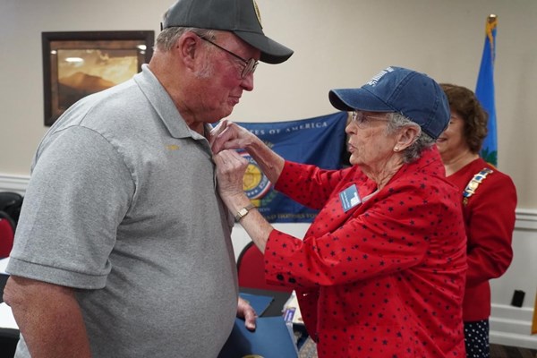 Ceremony for Vietnam veterans of all OK VVA Chapters by the OK State Society NSDAR.