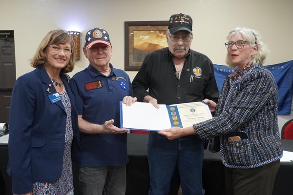 Ceremony for Vietnam veterans of all OK VVA Chapters by the OK State Society NSDAR.
