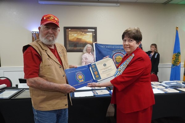 Ceremony for Vietnam veterans of all OK VVA Chapters by the OK State Society NSDAR.