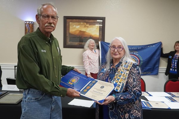 Ceremony for Vietnam veterans of all OK VVA Chapters by the OK State Society NSDAR.