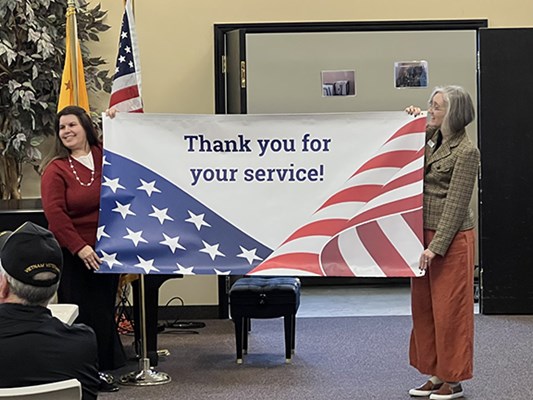 Honorary Partner ceremony for OR VVA Chapter 805 Vietnam veterans from Umpqua Chapter NSDAR.