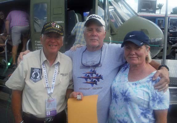 Project 425 presented 77 Lapel Pins to Vietnam Veterans.