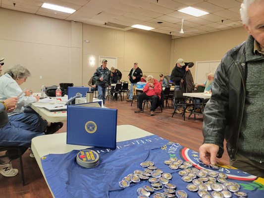 Honorary Partner ceremony for PA VVA Chapter 1008 by Octorara Chapter NSDAR.