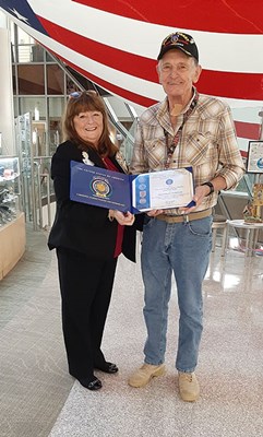 Honorary Partner ceremony for PA VVA Chapter 1035 by Wyoming Valley Chapter NSDAR.