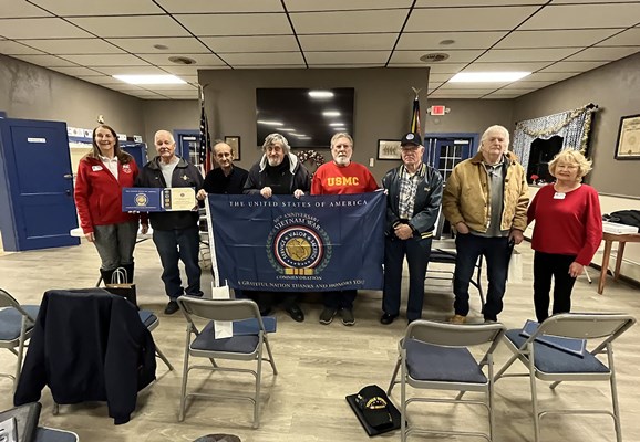 Ceremony for PA VVA Chapter 210 by the Valley Forge and Bucks County Chapters NSDAR.