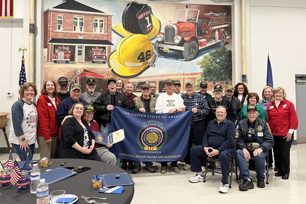 Honorary Partner ceremony for PA VVA Chapter 349 by Valley Forge Chapter NSDAR.