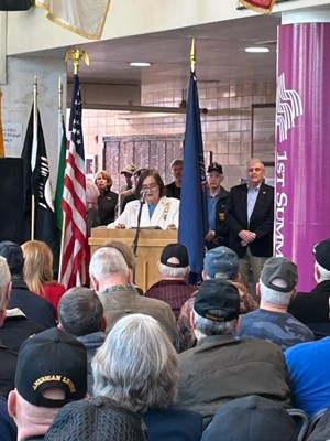 Honorary Partner ceremony for PA VVA Chapter 364 by PA Joseph Shantz Chapter NSDAR.