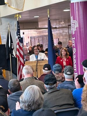 Honorary Partner ceremony for PA VVA Chapter 364 by PA Joseph Shantz Chapter NSDAR.