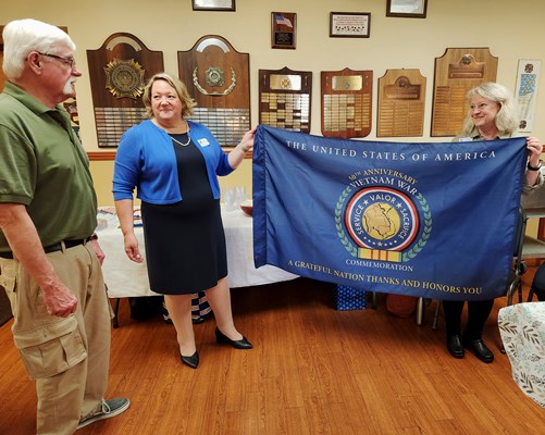 Honorary Partner ceremony for PA VVA Chapter 436 by Chester County Chapter NSDAR.