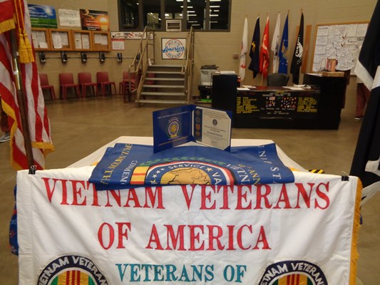 Honorary Partner ceremony for PA VVA Chapter 466 by Valley Forge Chapter NSDAR.