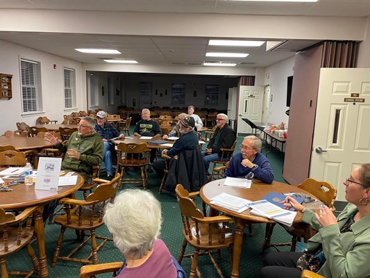 Honorary Partner ceremony for PA VVA Chapter 565 by the Mahanatawny Chapter NSDAR.