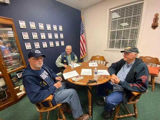 Honorary Partner ceremony for PA VVA Chapter 565 by the Mahanatawny Chapter NSDAR.