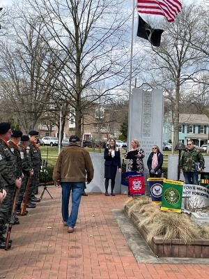 Honorary Partner ceremony for PA VVA Chapter 862 by the PSSDAR Service For Veterans Committee.