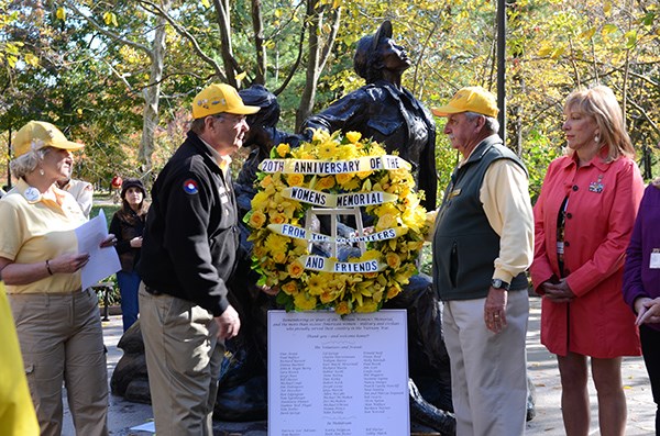 The Park Service volunteers affectionately called &#8220;Yellow Hats&#8221;