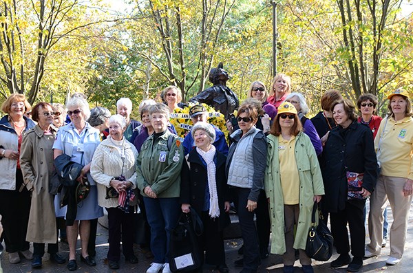 During a 20-year anniversary of the Vietnam Women&#8217;s Memorial remembrance celebration, Denver Park