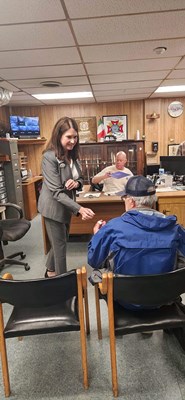 Honorary Partner ceremony for RI VVA Chapter 273 by the RI Independence Chapter NSDAR.