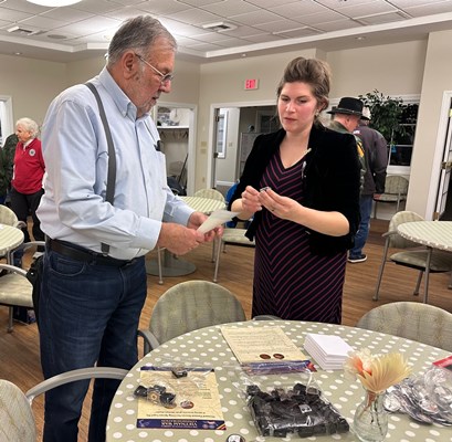 Honorary Partner ceremony for RI VVA Chapter 818 by the RI Beacon Pole Hill Chapter NSDAR. 