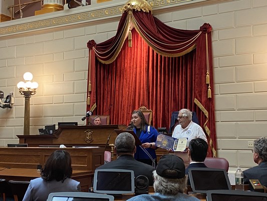 Honorary Partner ceremony for the RI VVA State Council by the RI State Society NSDAR.