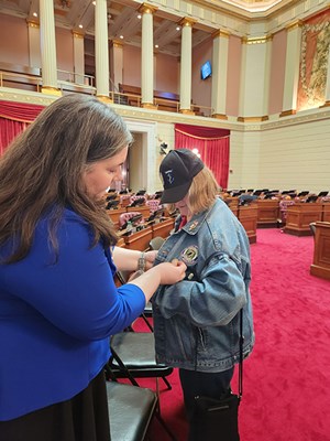 Honorary Partner ceremony for the RI VVA State Council by the RI State Society NSDAR.