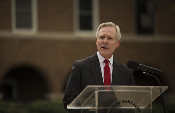 Secretary of the Navy Ray Mabus