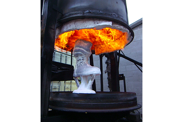 Austin&#58; The first of more than 250 pieces of the Texas Capitol Vietnam Veterans Monument was bronzed