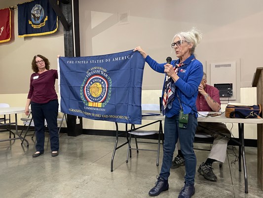 Honorary Partner ceremony for TN VVA Chapter 1004 by the Margaret Gaston Chapter NSDAR