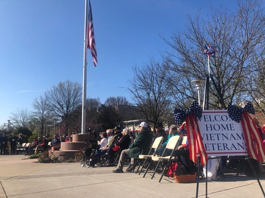 Honorary Partner ceremony for TN VVA Chapter 1078 by the Samuel Frazier Chapter NSDAR