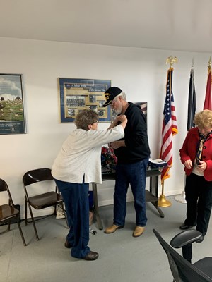 Honorary Partner ceremony for TN VVA Chapter 1123 by the Tennessee Chapter NSDAR