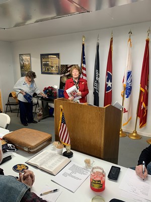 THonorary Partner ceremony for TN VVA Chapter 1123 by the Tennessee Chapter NSDAR