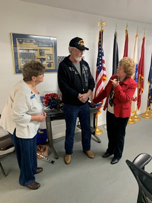 Honorary Partner ceremony for TN VVA Chapter 1123 by the Tennessee Chapter NSDAR