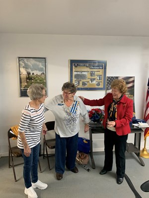 Honorary Partner ceremony for TN VVA Chapter 1123 by the Tennessee Chapter NSDAR