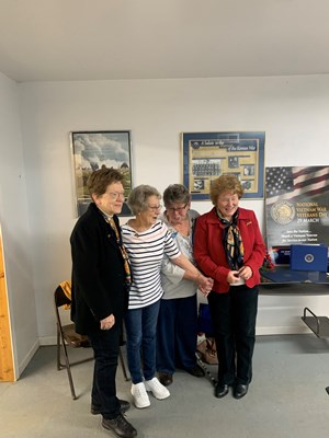 Honorary Partner ceremony for TN VVA Chapter 1123 by the Tennessee Chapter NSDAR