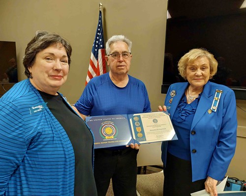 Honorary Partner ceremony for TN VVA Chapter 875 by the Zachariah Davies Chapter NSDAR.