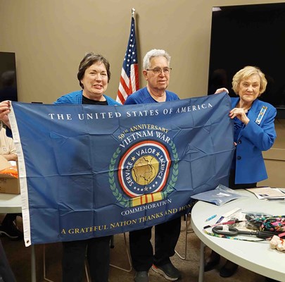 Honorary Partner ceremony for TN VVA Chapter 875 by the Zachariah Davies Chapter NSDAR.