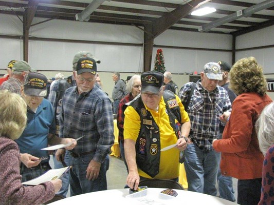 Honorary Partner ceremony for TN VVA Chapter 979 by the Long Island Chapter NSDAR.