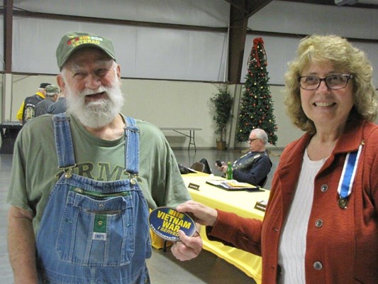 Honorary Partner ceremony for TN VVA Chapter 979 by the Long Island Chapter NSDAR