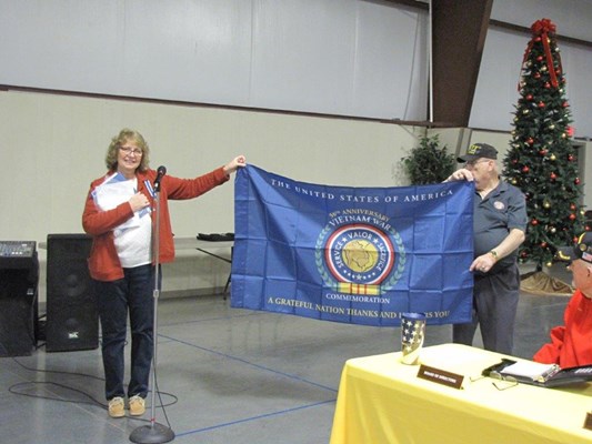 Honorary Partner ceremony for TN VVA Chapter 979 by the Long Island Chapter NSDAR