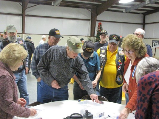 Honorary Partner ceremony for TN VVA Chapter 979 by the Long Island Chapter NSDAR