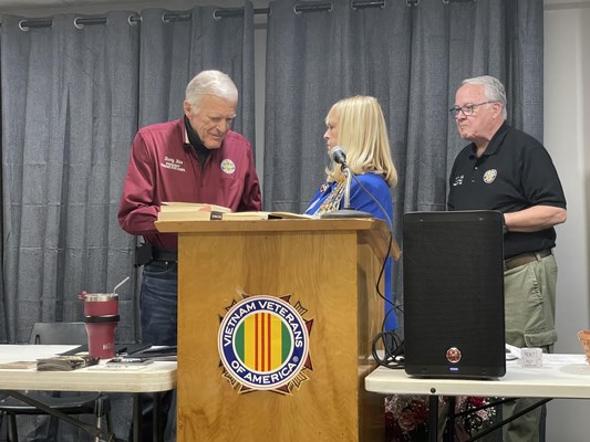 Honorary Partner ceremony for TN State Council Vietnam veterans by the TN State NSDAR